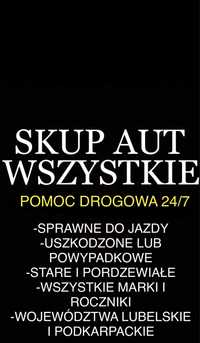 Skup Aut ! Skup Toyota ! Pomoc drogowa ! Skup samochodów ! Laweta !