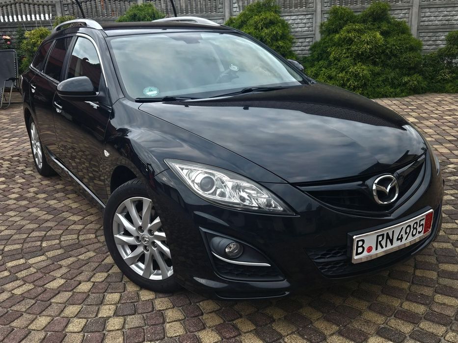Mazda 6 Piękny Czarna perła 2.0 Bose RVM Skóra&alkantarai Ful Opcjja ZADBANA!