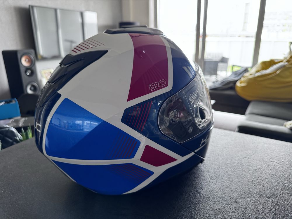 Kask motocyklowy HJC i90 z otwieraną szczęką - stan idealny rozmiar L