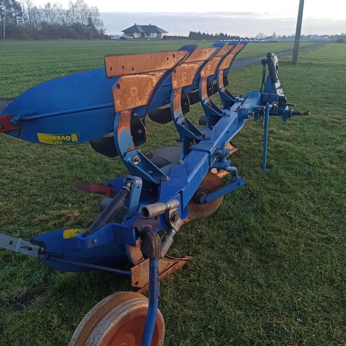 Pług OVERUM  CX 4 skibowy obrotowy.  4x50
