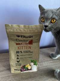 Fitmin cat Purity Kitten 400g karma sucha dla kota