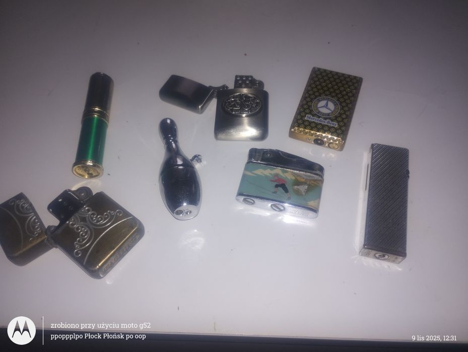 Zestaw zapalniczek