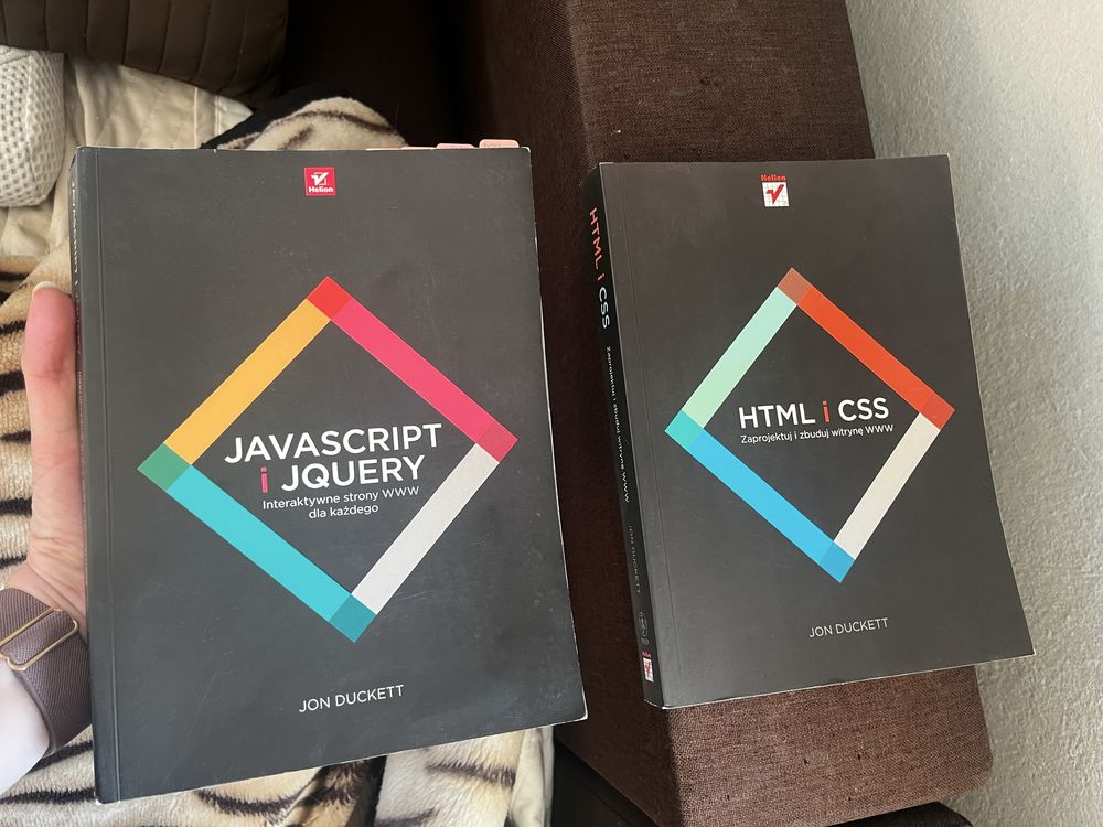 Ksiazki html i css oraz javascript i jquery Duckett