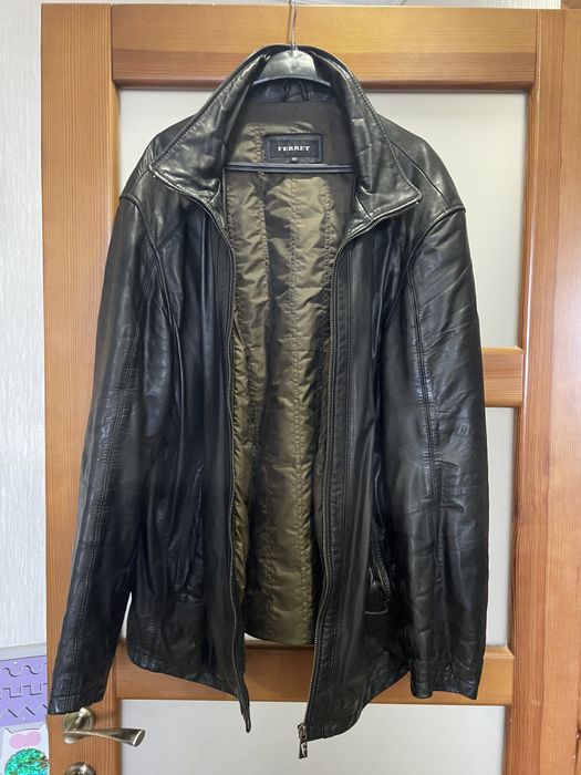 Фірмова кожана куртка від Ferret (Італія)
