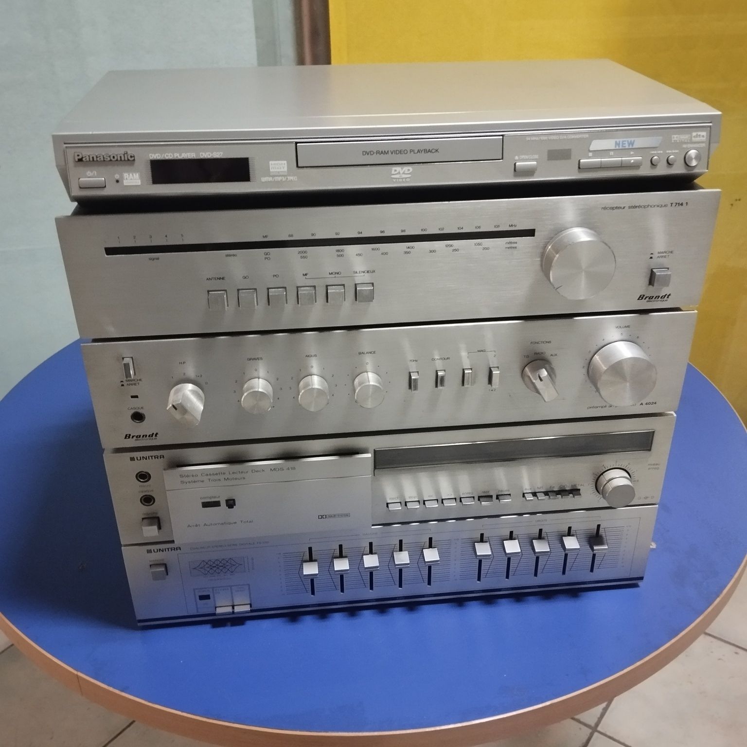 WIEŻA Eksport BRANDT - UNITRA - Diora + CD Player + Gwarancja 2 Lata.