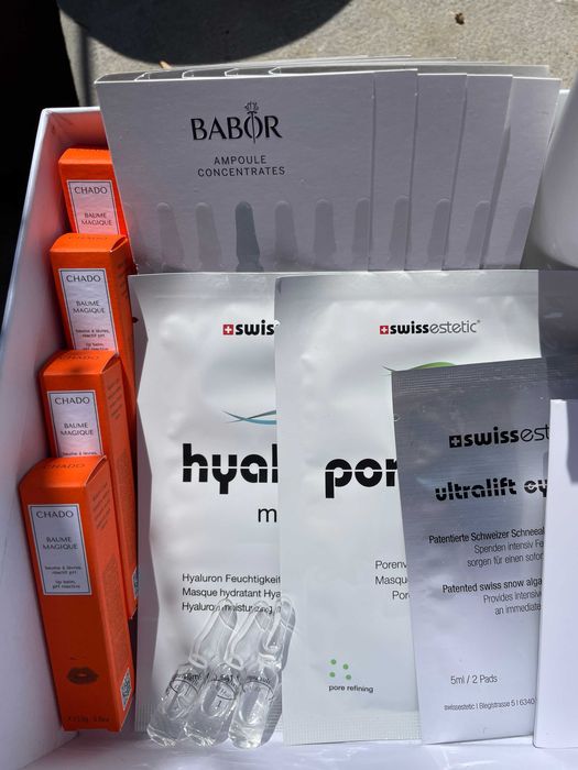 Lot cosmeticas naturais e pulseiras novos