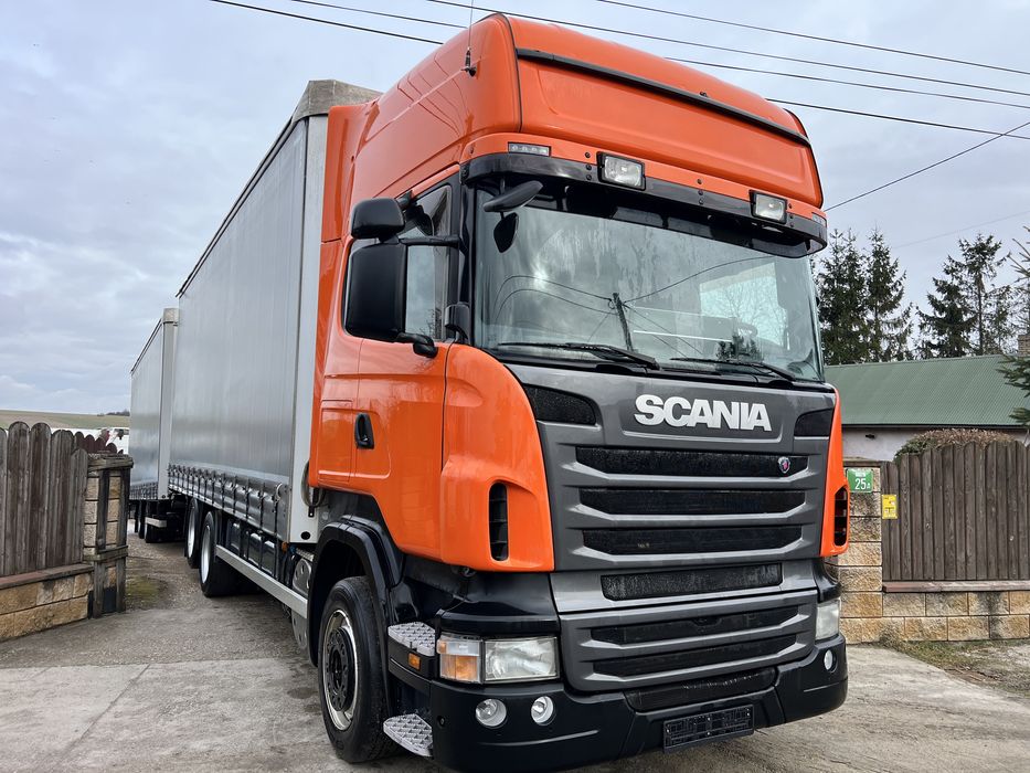 SCANIA R380,Zestaw,Tandem,Jumbo 120m3