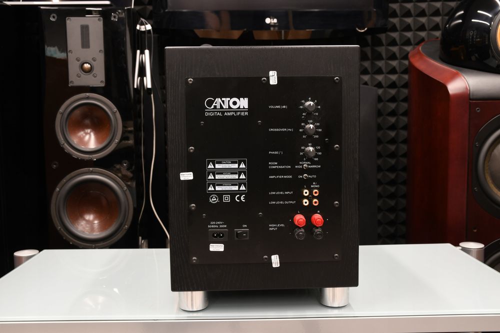 subwoofer aktywny Canton Chrono CL SUB 85 do kina domowego i muzyki