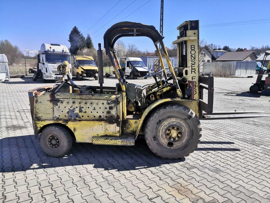 TERENOWY wózek widłowy BONSER FORD UDŹWIG 4,5 t mozliwy dowóz widlak