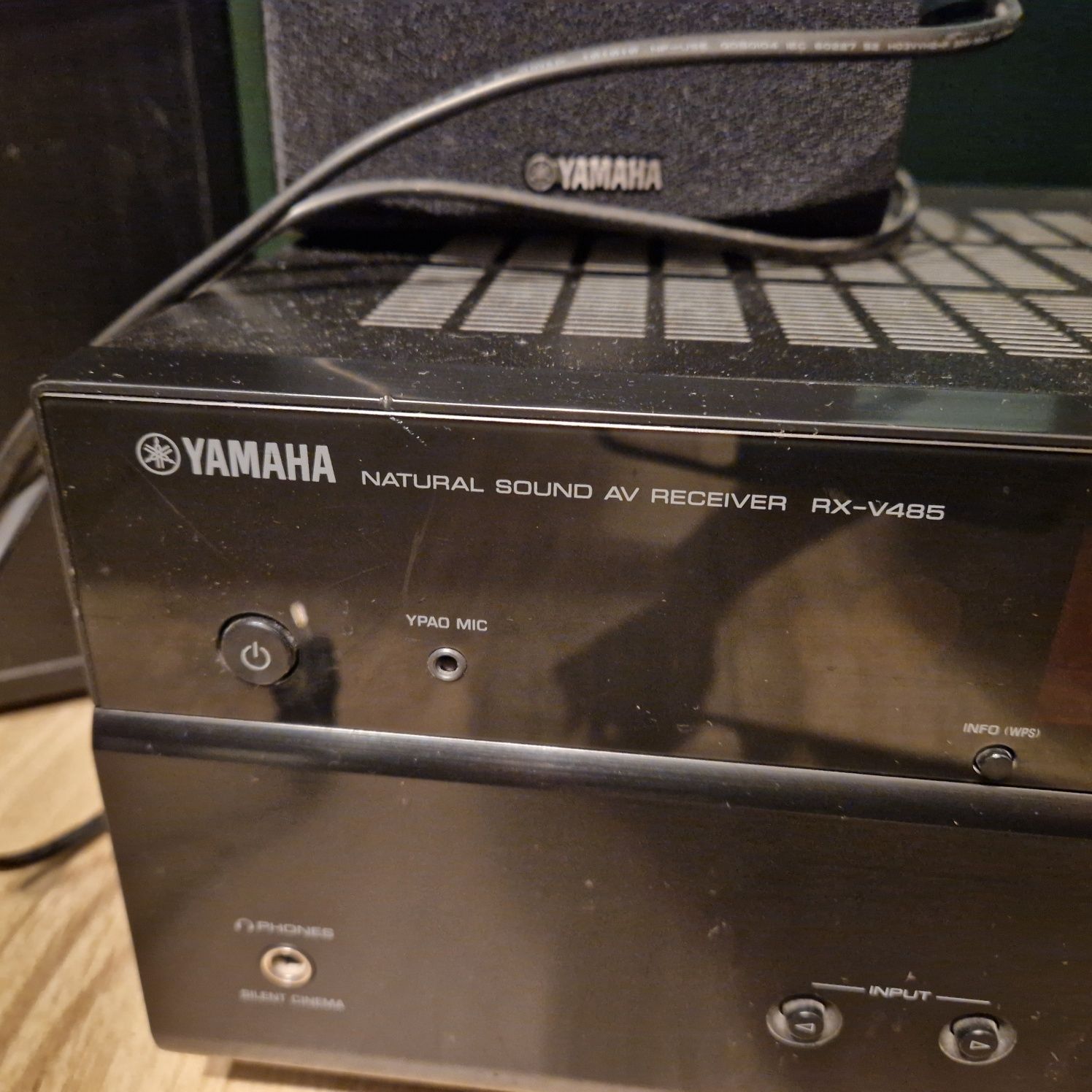 Kino domowe amplituner YAMAHA RXV 485B