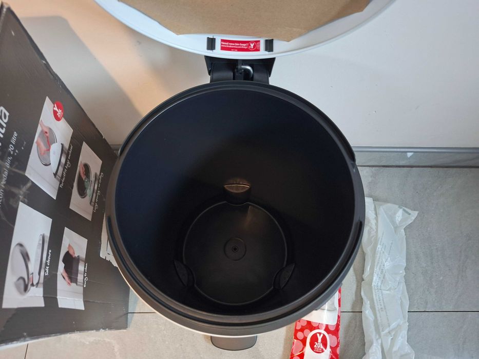 Kosz na śmieci BRABANTIA  20L Biały