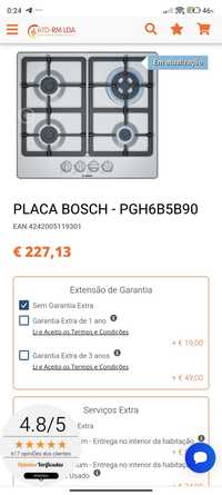 Placa Bosch a gás