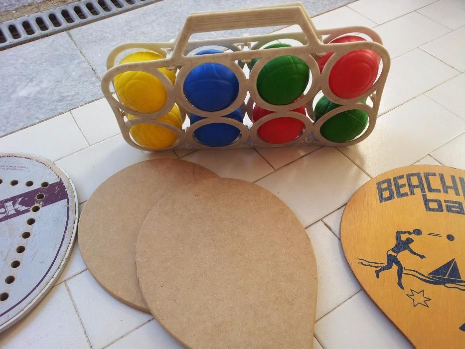 Conjunto Jogos de Praia Antigos