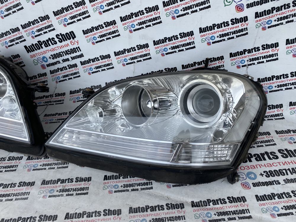 Фара ML 164 Mercedes w164 ML фари МЛ галоген оптика фары фонарь фонар
