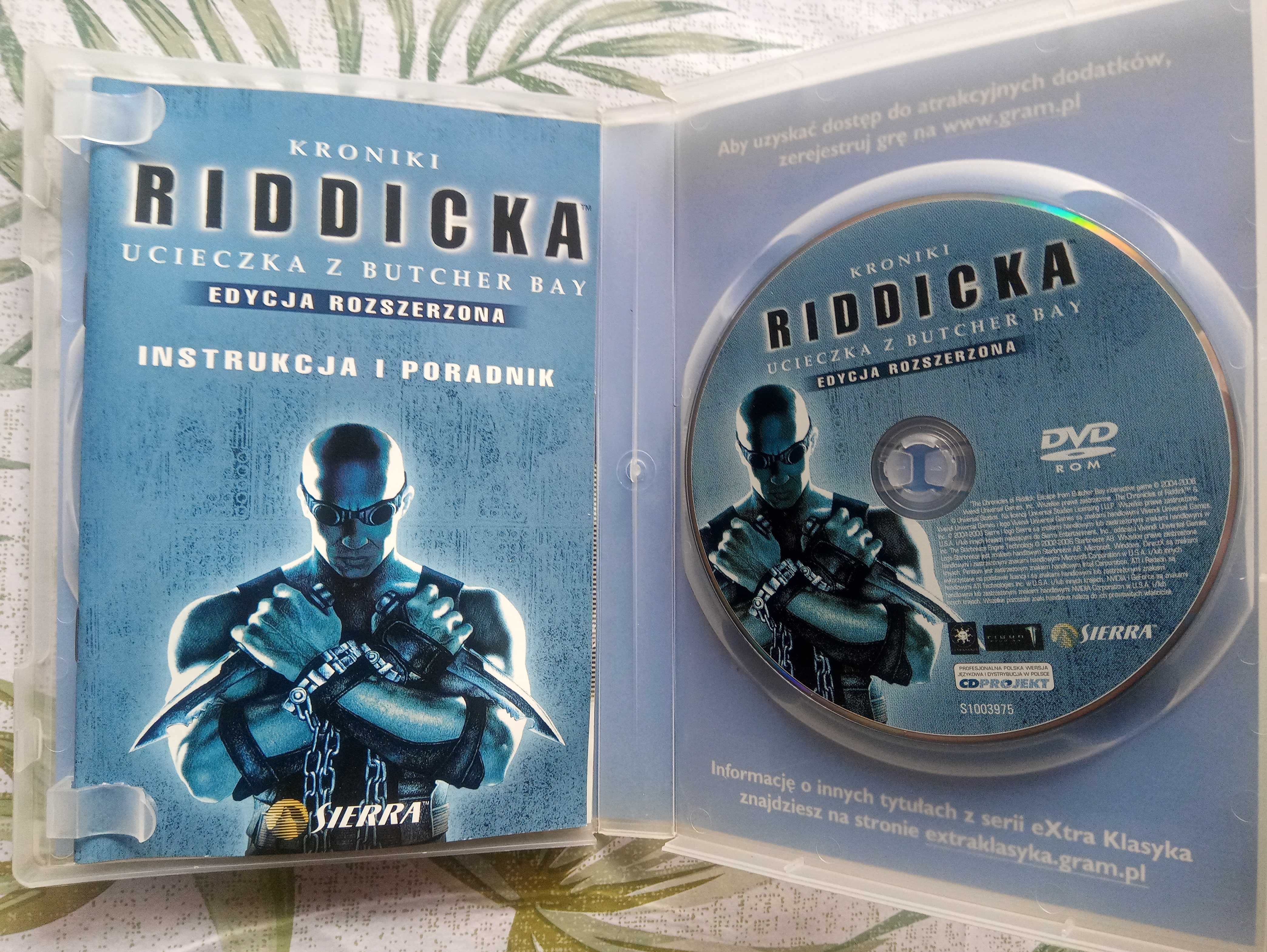 Kroniki Riddicka: Ucieczka z Butcher Bay Edycja Rozszerzona PC