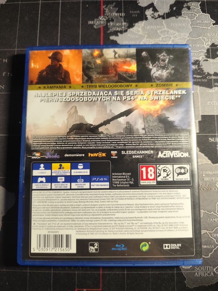 Call of Duty: WWII (PS4, PL)

Wersja polska – napisy i menu po pols