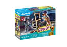 Playmobil - scooby doo aventura com black night 70709(Artigo único)