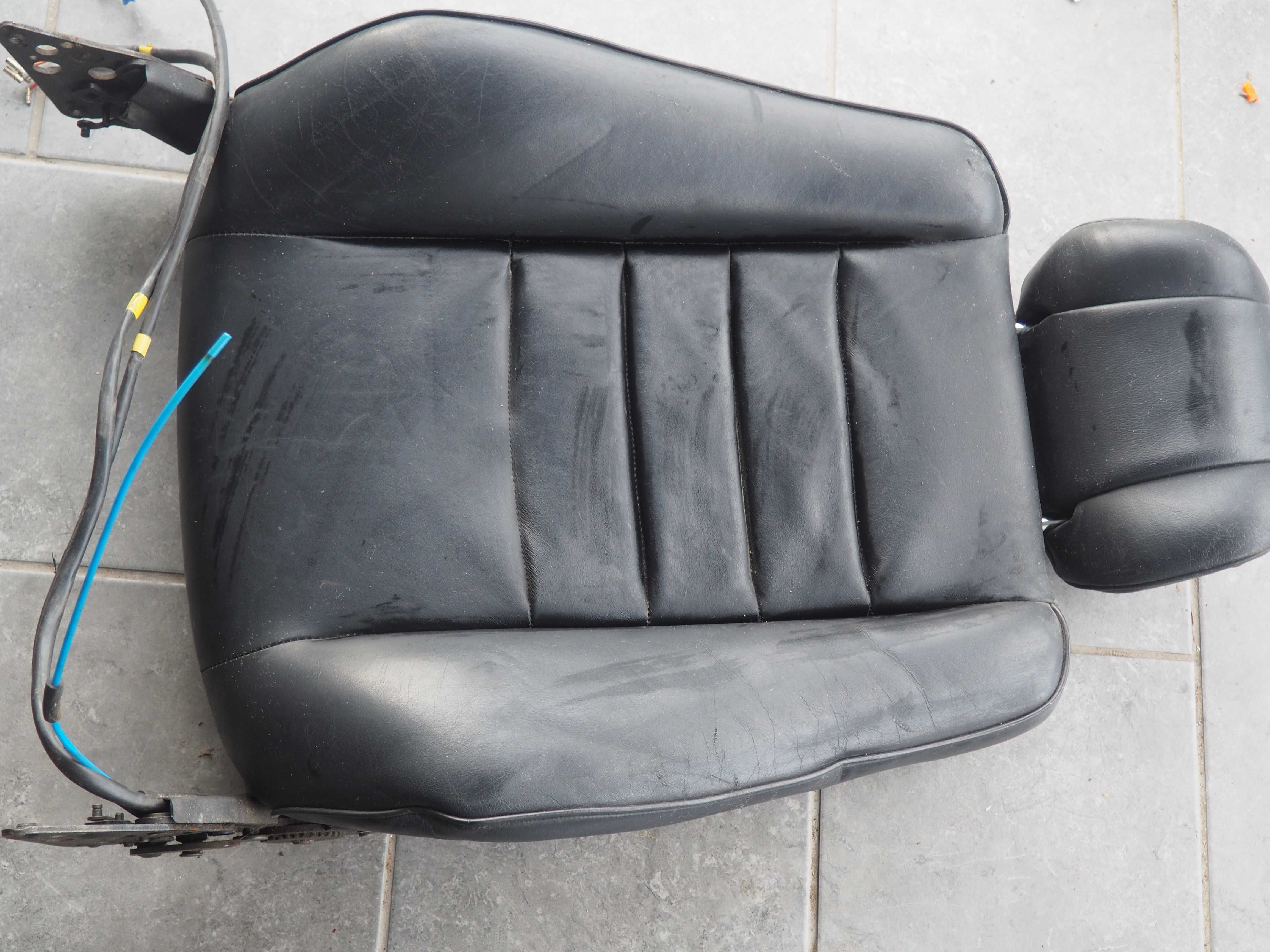 Oparcie fotela pasażera mercedes w126 sec