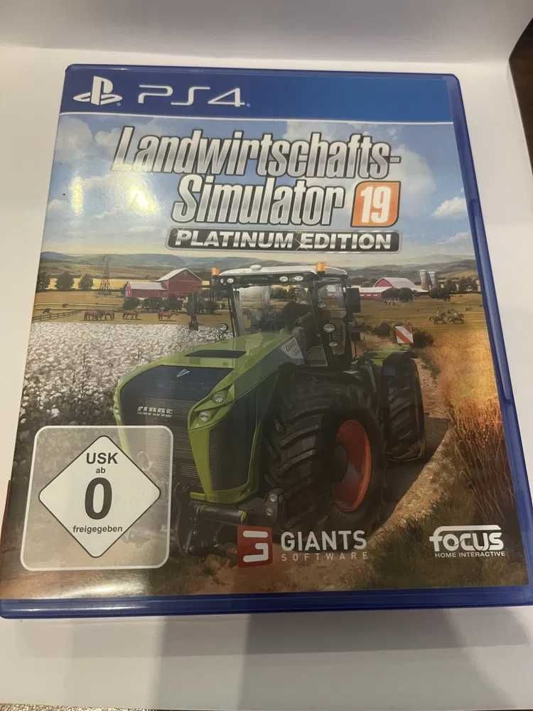 (1176/n/25) Farming Simulator 2019 PS4,  PLATINUM Edition PS4