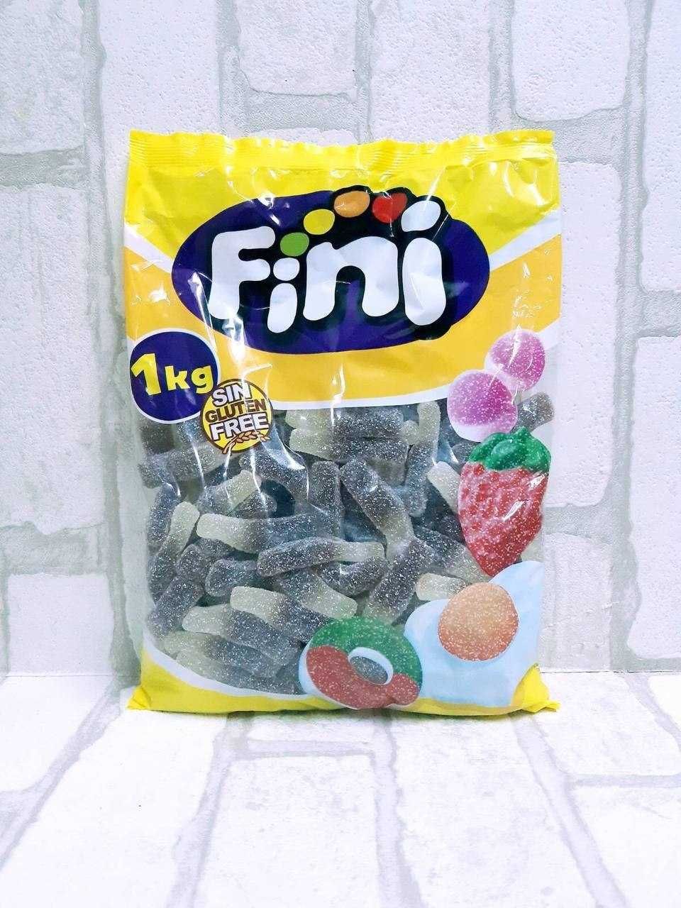 Фруктові жувальні цукерки (мармелад) ТМ ФИНИ ( Fini) в пакетах 1 кг