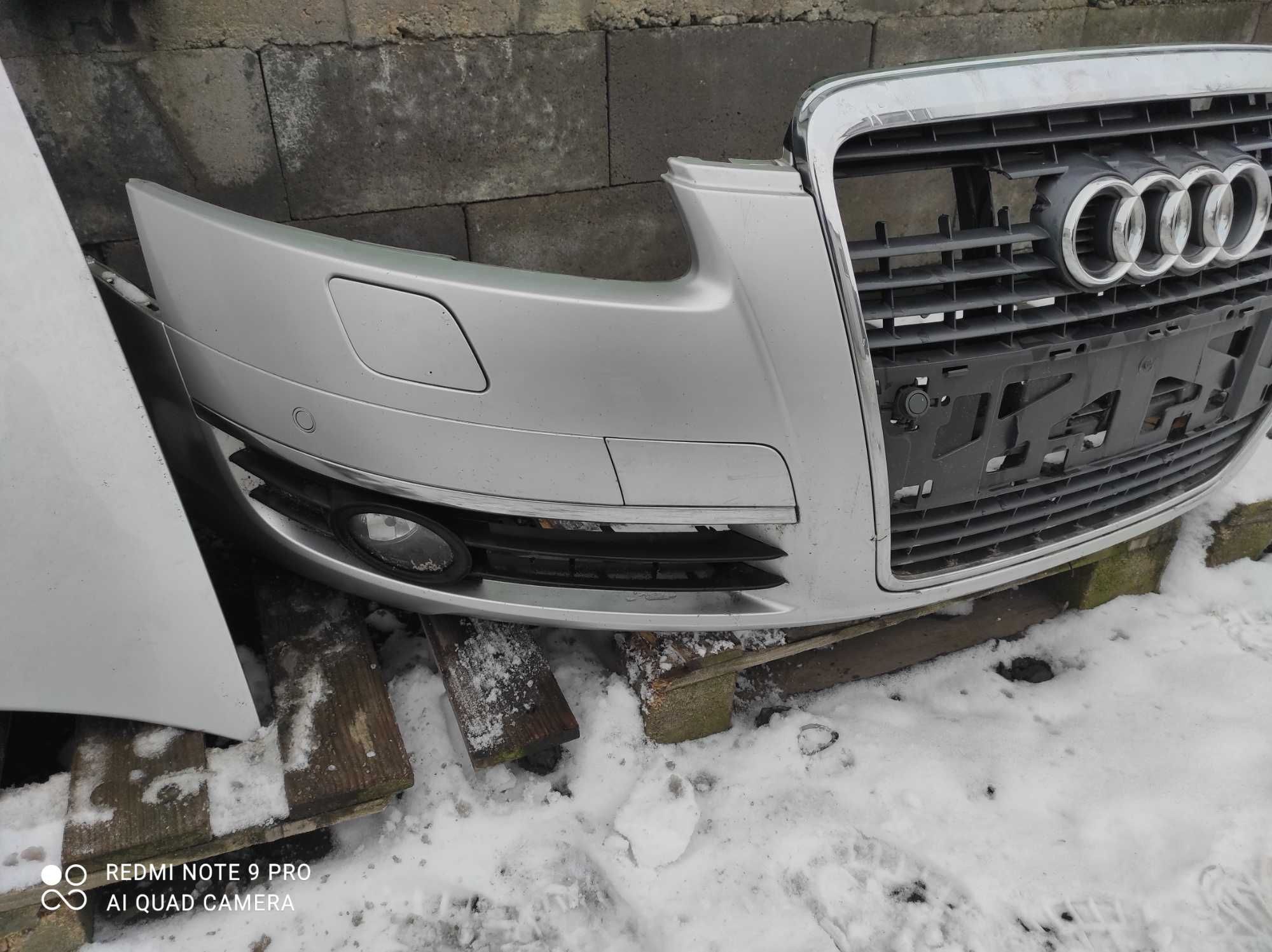 Audi A6 C6 LY7W maska zderzak przedni pdc Xenon błotnik lampa pas