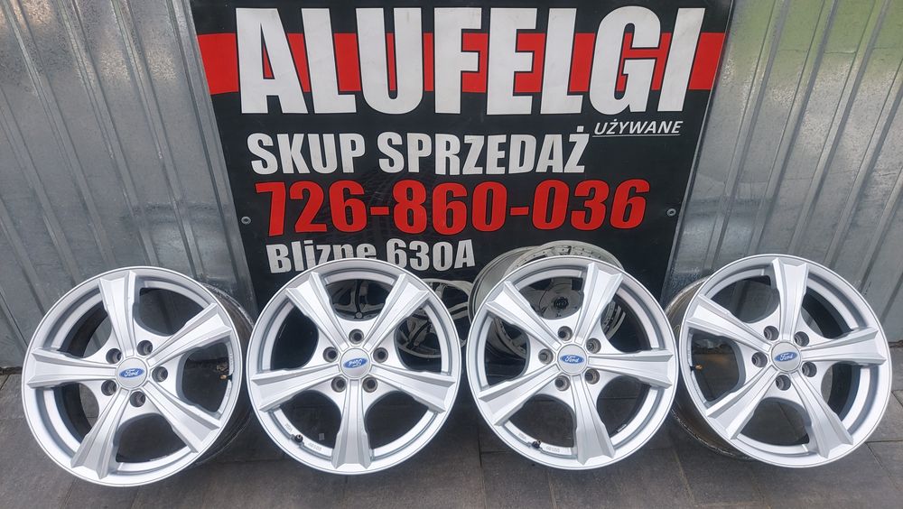 Alufelgi 16" 5x108 Ford ET50 6.5j Focus Mondeo