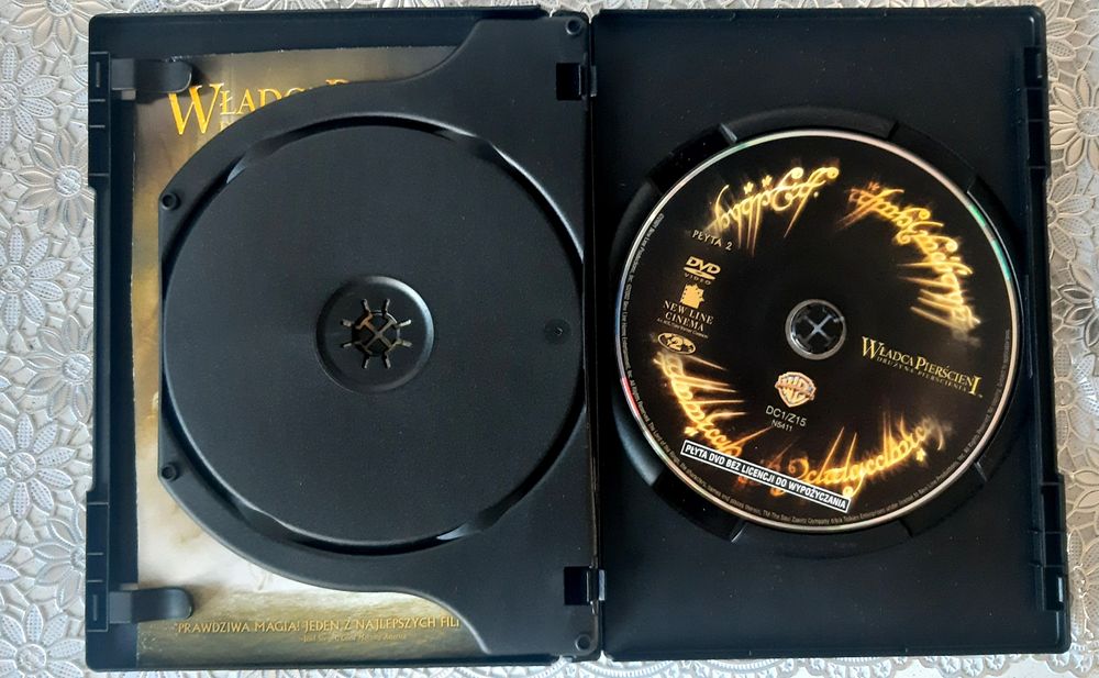 Płyta Dvd -film Władca Pierścieni