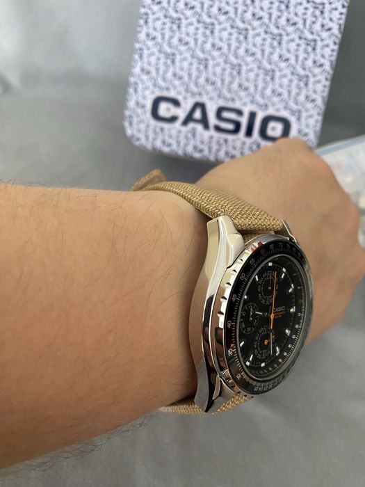 Zegarek męski Casio MTP-4500D-1AV chronograf aviator