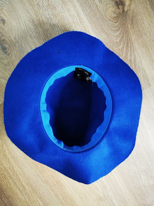 Elegancki klasyczny płaszcz wełniany wool monki rozmiar M, 56