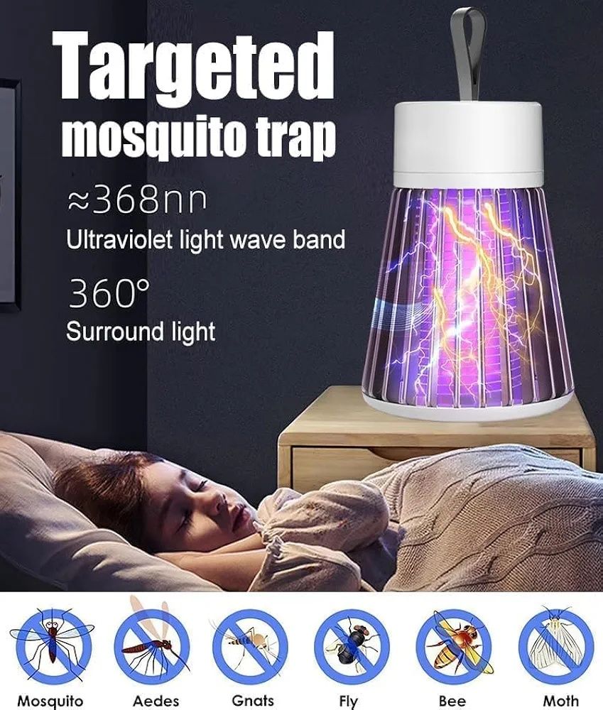 Lampa  UV owadobójcza na KOMARY MUCHY usb