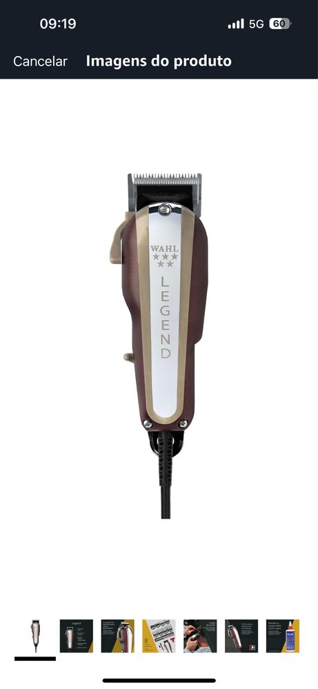 Clipper de cabelo Legend 5 MIH UE ( !! COM GARANTIA!! )