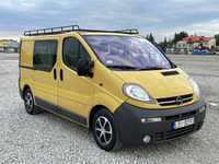 Opel Vivaro 1.9 101KM 6 biegowy_6 osobowy_Brygada_Sprawna KLIMA_Trafic