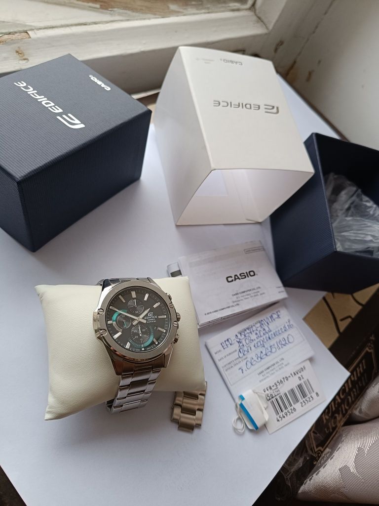 Годинник оригінал Casio Edifice EFR-S567D-1AVUEF