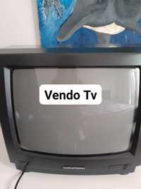 Televisão pequena, modelo antigo