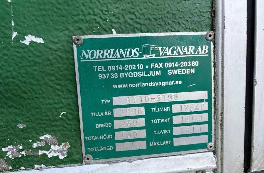 Mobilna przyczepa socjalno-brygadowa - barakowóz, brygadówka