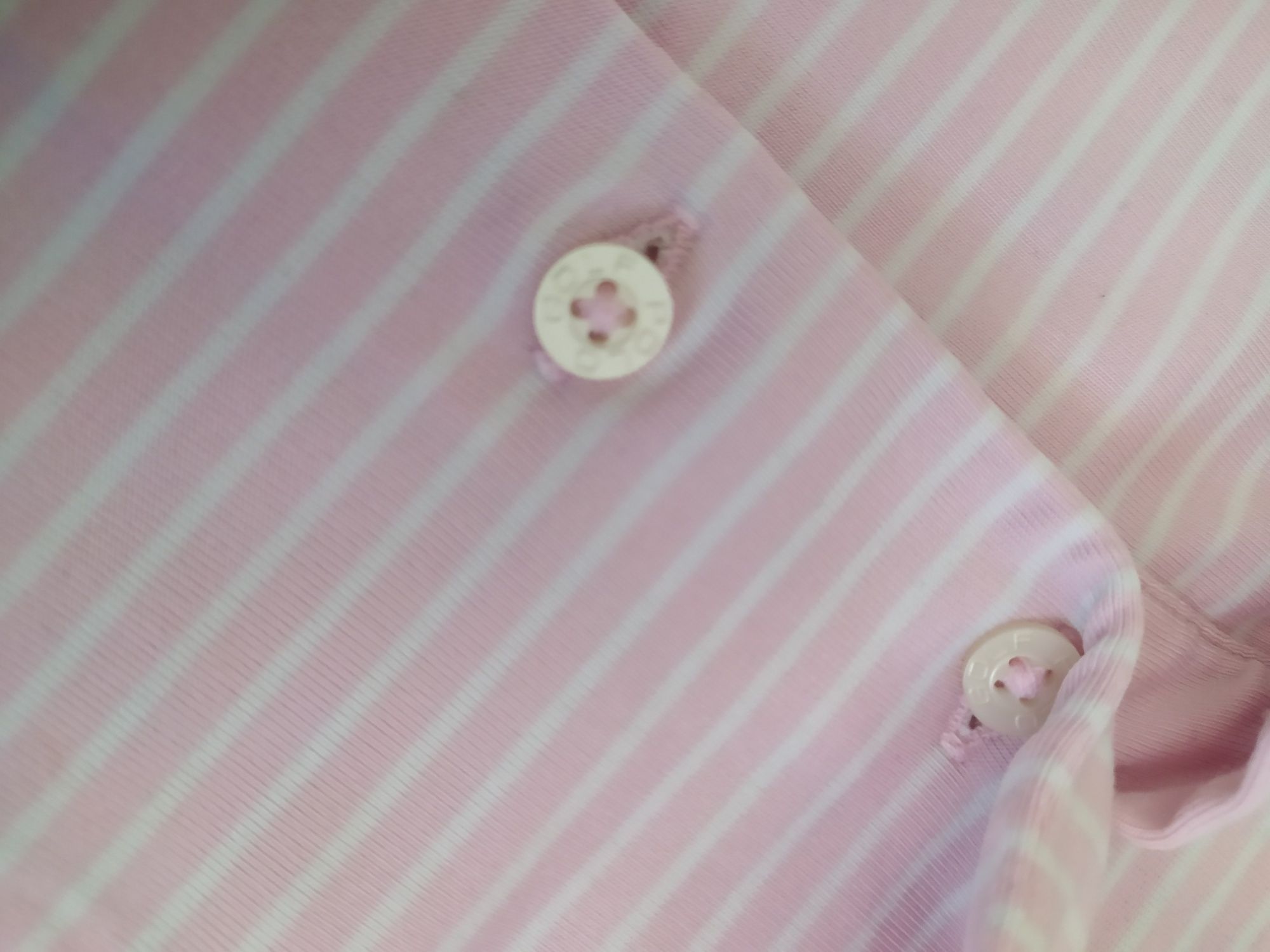 Polo, Ralph Lauren, różowa w paski, Roz XS, młodzieżowe, polówka