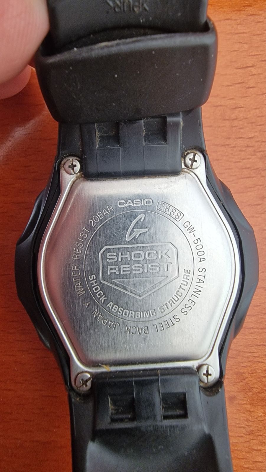 Casio g shock gw-500a