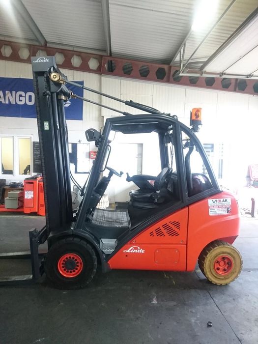 Linde [2013] WÓZEK WIDŁOWY LINDE H30T GAZ 3tony  przesuw boczny
