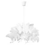 Żyrandol lampa sufitowa białe motyle