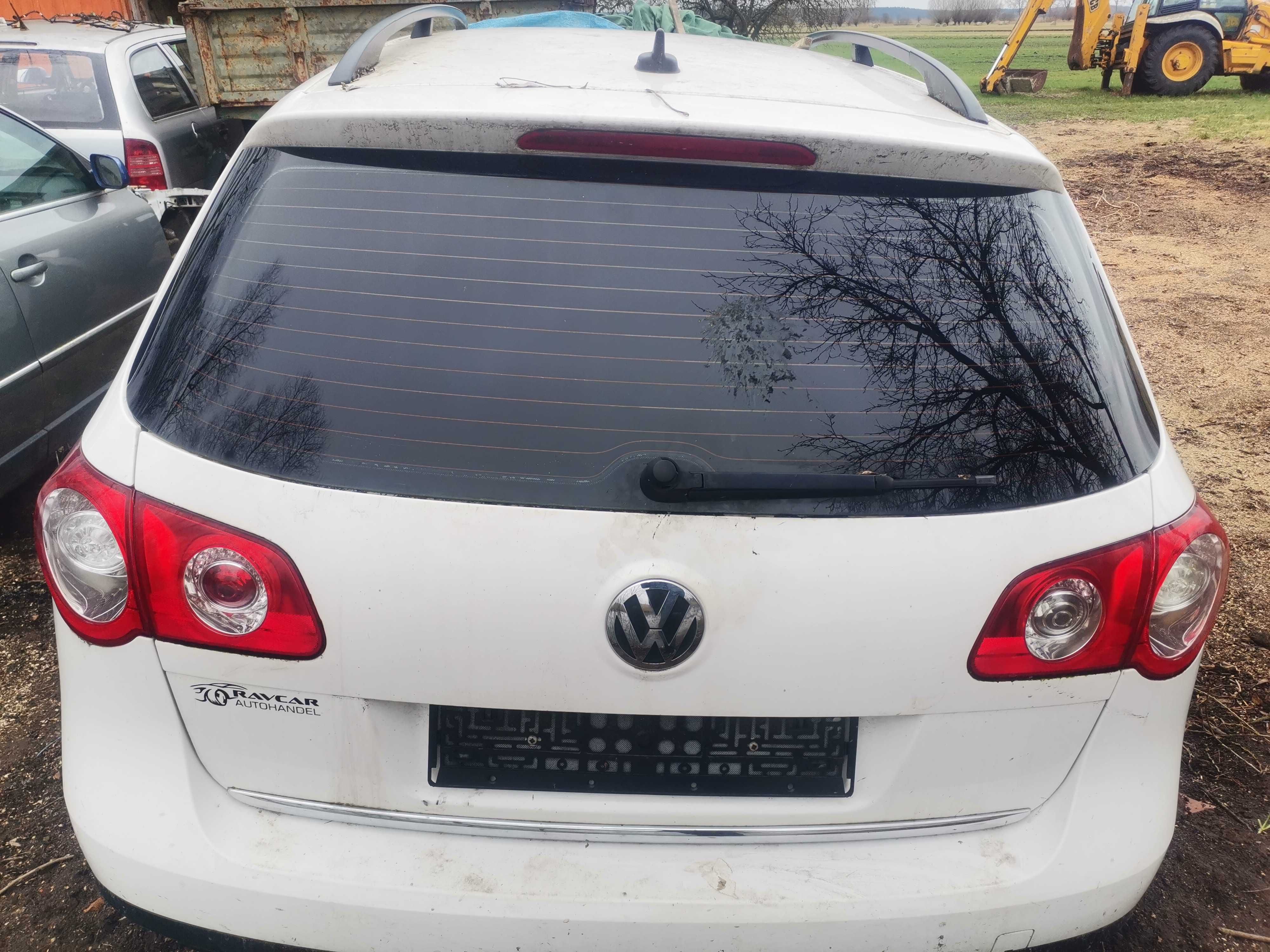Passat b6 klapa bagażnika 2008r biała