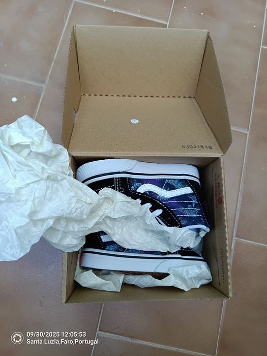 Botas Vans menino