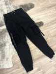 Spodnie joggery cargo wysoki stan