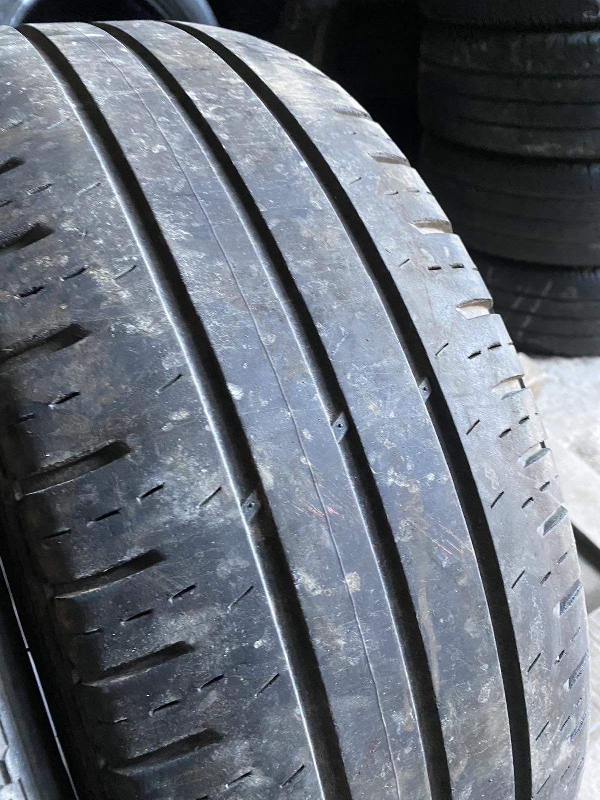 215.65.16c Hankook 2шт лето БУ склад шины резина из Европы 65 R16С