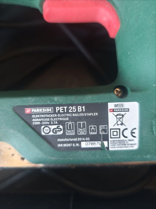 Agrafador electrico Parkside