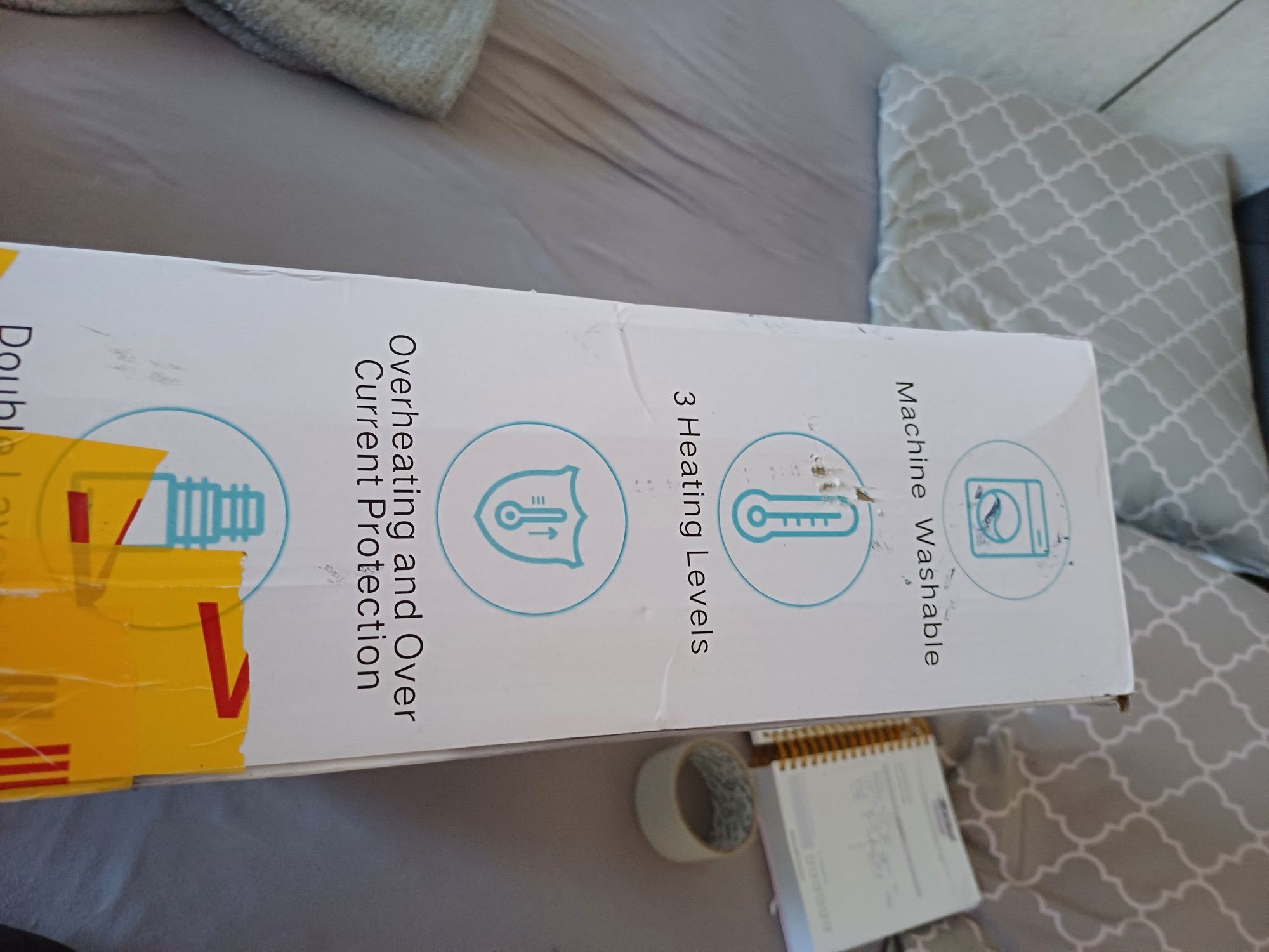 Podwójny koc elektryczny