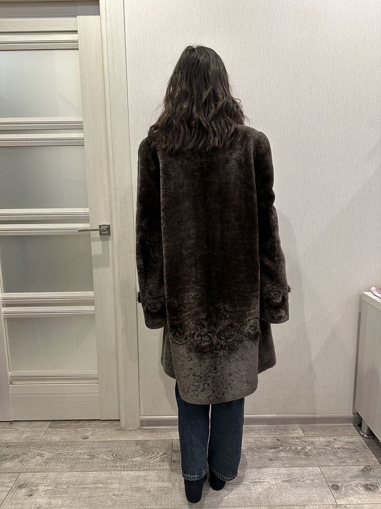 Шуба мутон