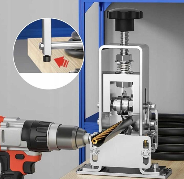 Profesjonalna Korowarka do Kabli Maszyna Przewodów Odizolowywacz