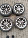 Sprzedam felgi aluminiowe z oponami