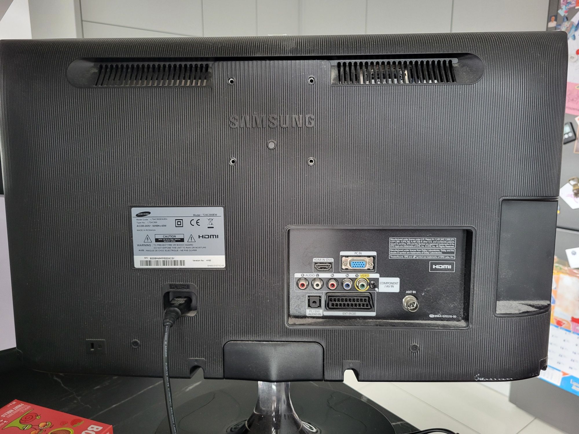 Telewizor i monitor samsung LT24C300 24" LED