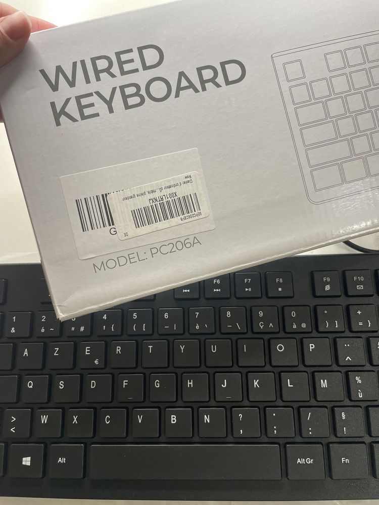 Проводная клавиатура pc206a WIRED KEYBOARD клавіатура